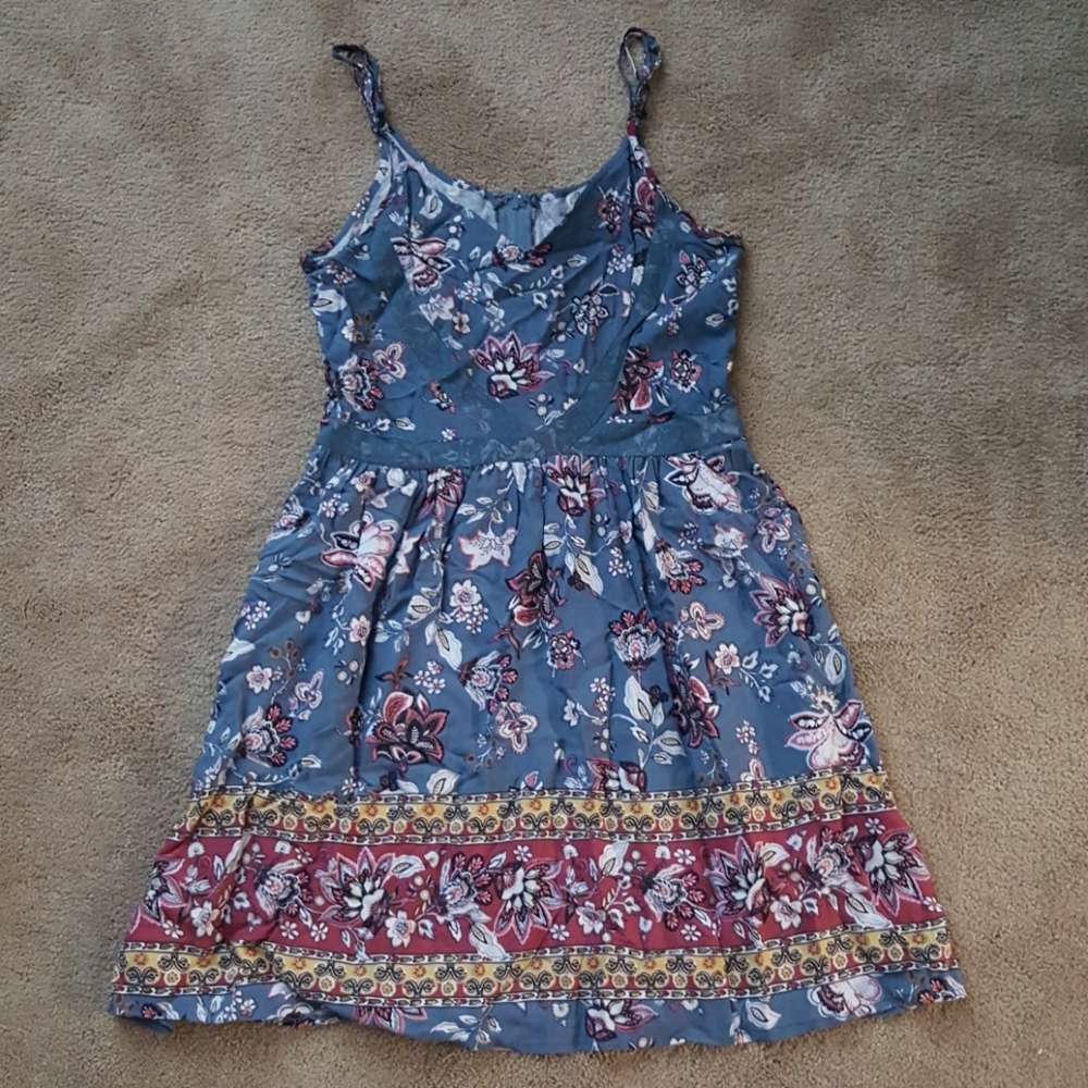 Women's short floral dress
